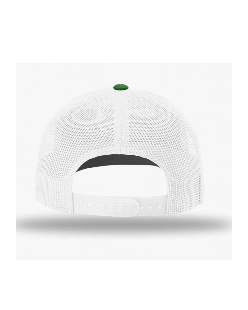 HUCHOS Green/White Trucker Hat