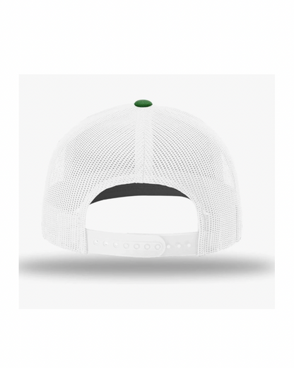 HUCHOS Green/White Trucker Hat