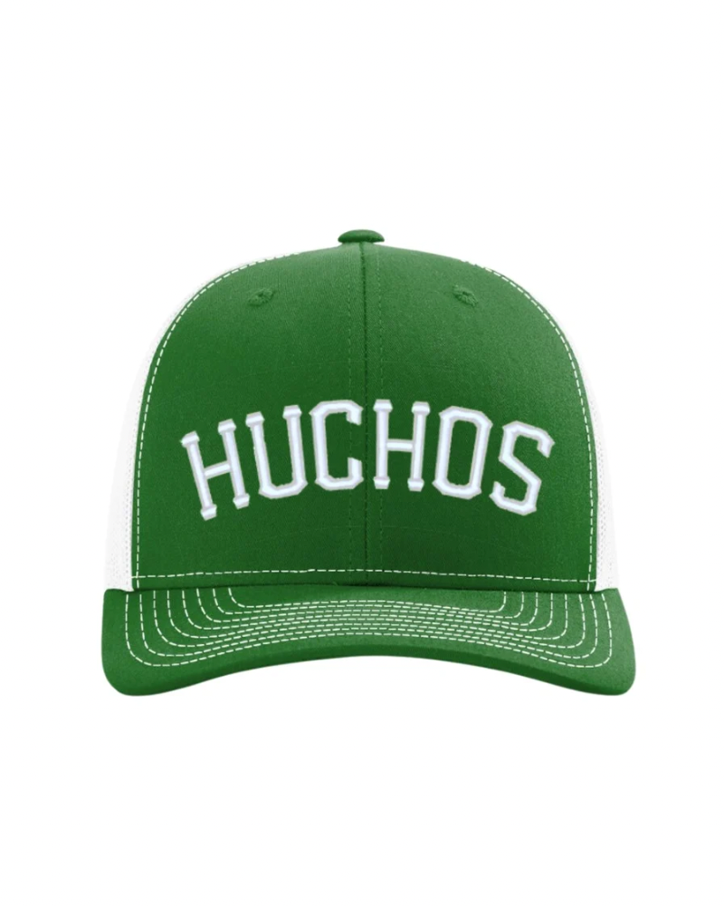 HUCHOS Green/White Trucker Hat